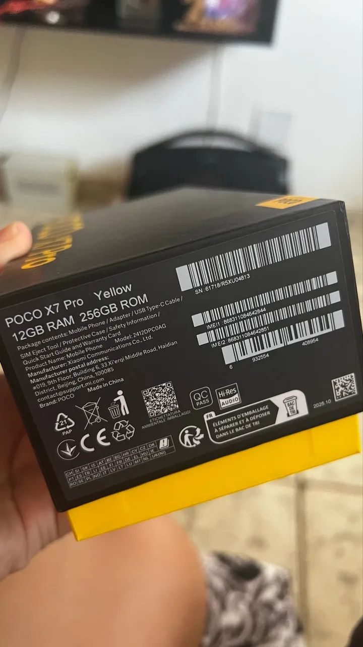 POCO X7 Pro 256GB e 12Gb RAM - Celulares e Smartphones - Tapanã