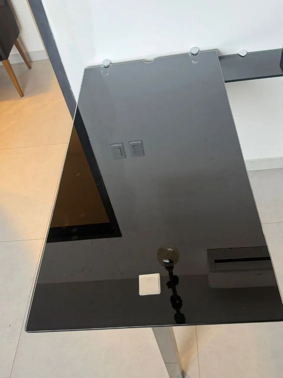 Conjunto de 3 mesas com 4 caldeiras para escritório  - Foto 5