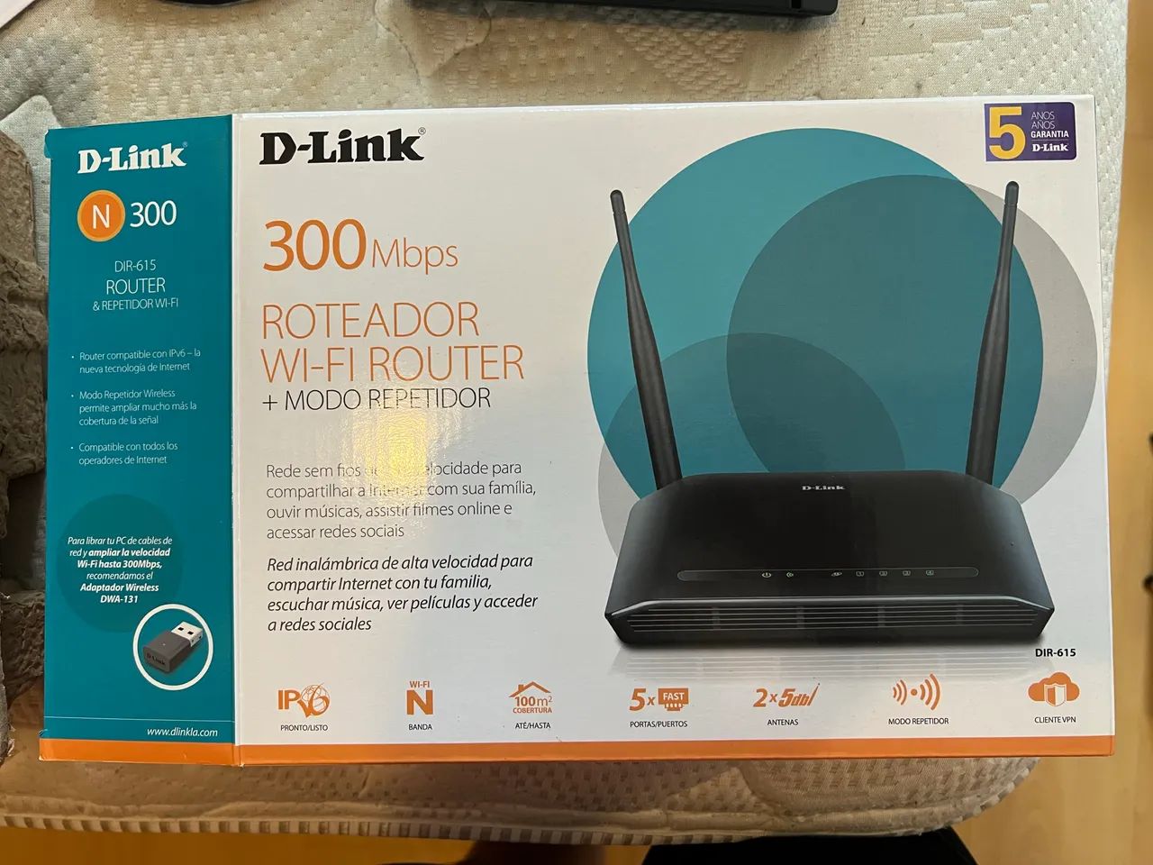 Roteador D-Link + Repetidor 300Mbps - Foto 3