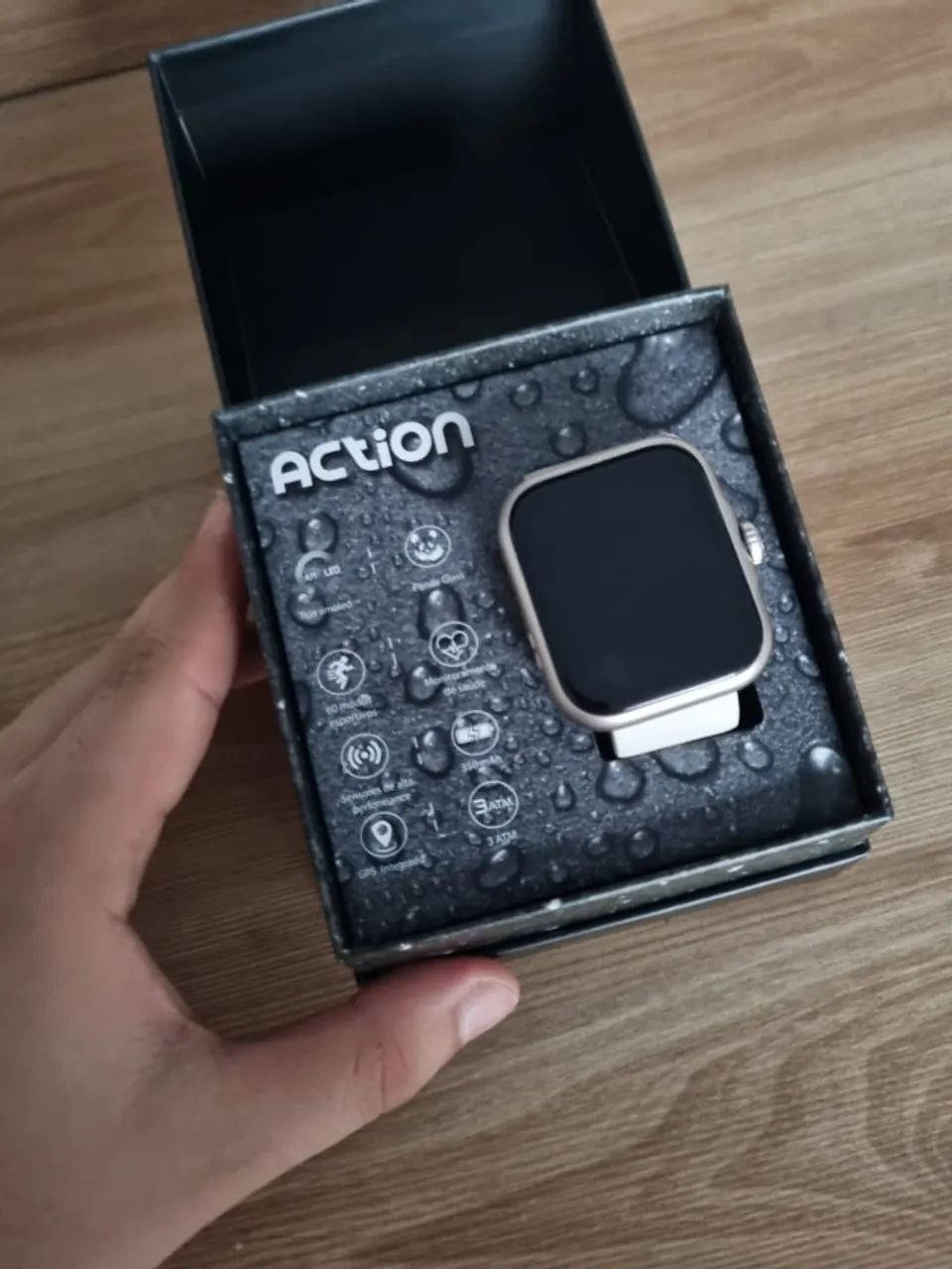 Smartwatch Action com GPS Integrado e Strava - Foto 4