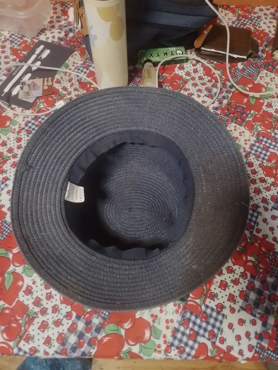 Chapéu Feminino azul com Laço - Elegante  - Foto 4