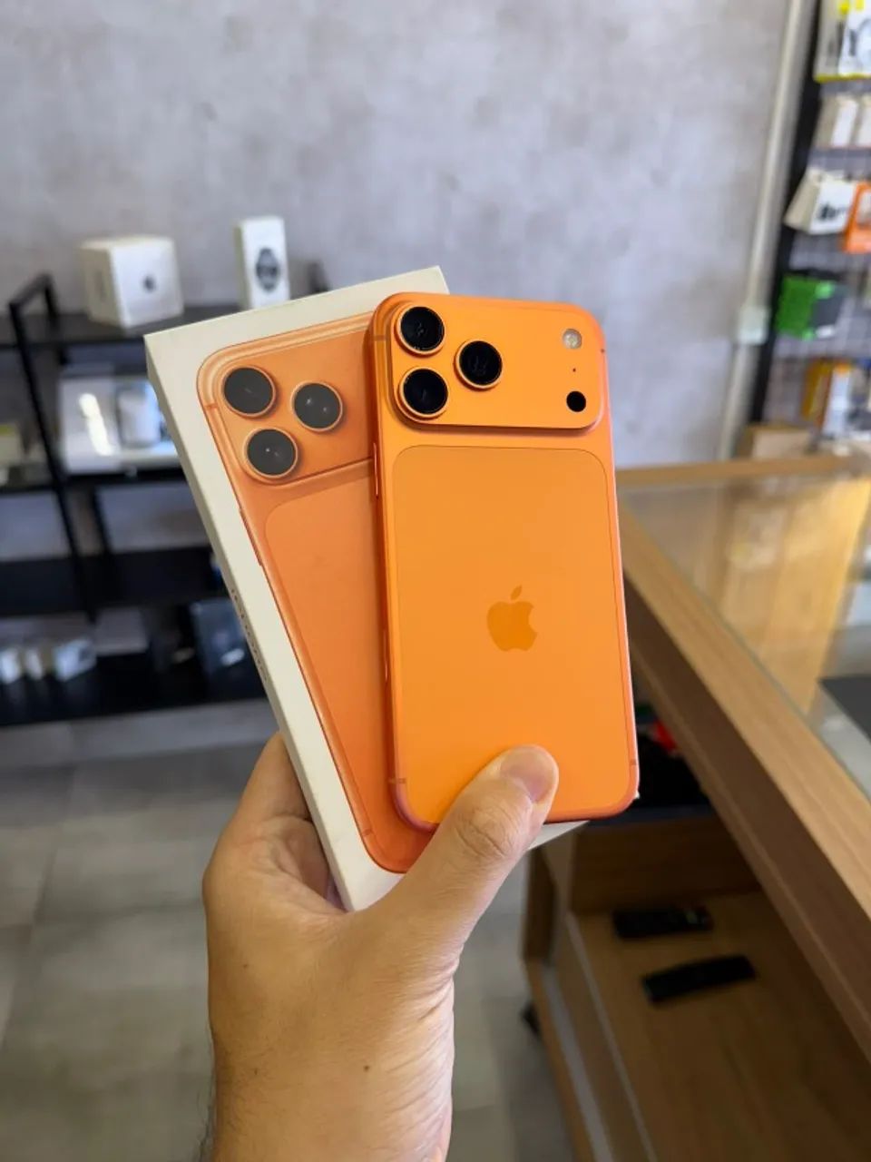 iPhone 17 pro max 256gb Laranja