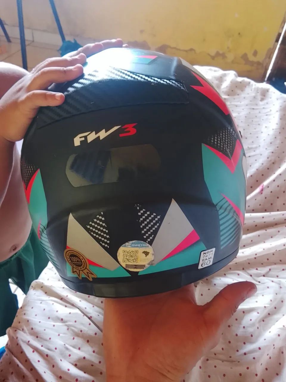 Capacete Fw3 - Foto 2