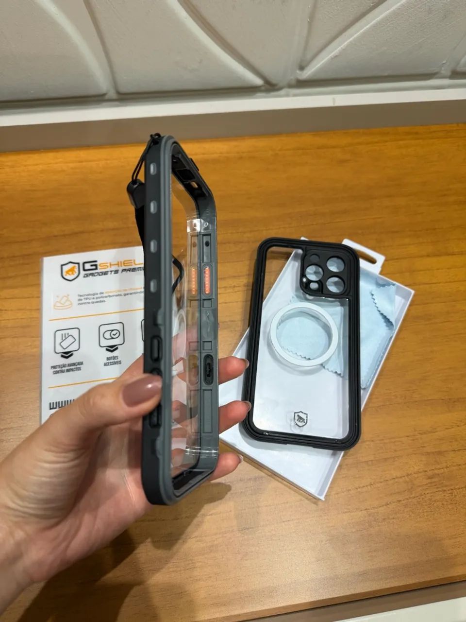 CAPA À PROVA D'ÁGUA NAUTICAL MAGSAFE PARA IPHONE 16 PRO MAX - Foto 2