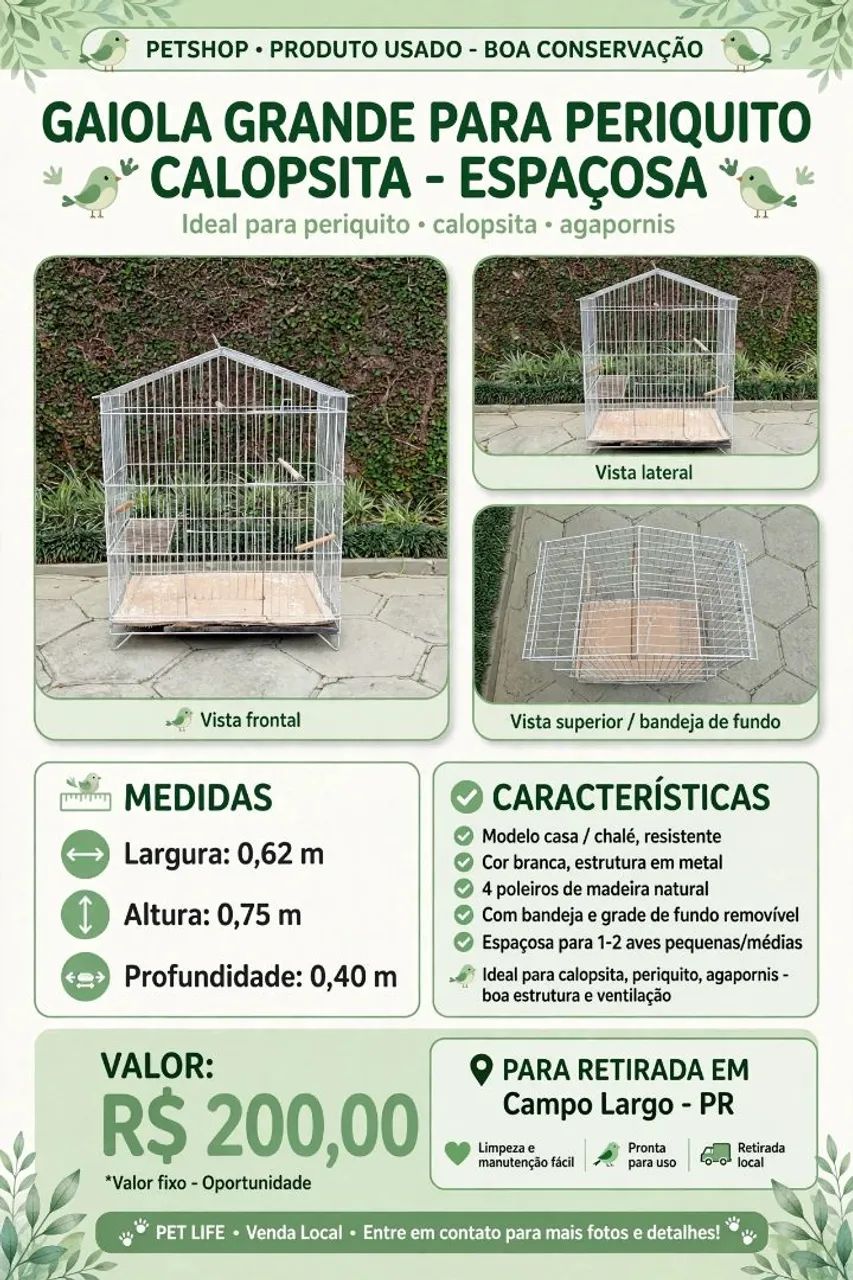 Gaiola grande 