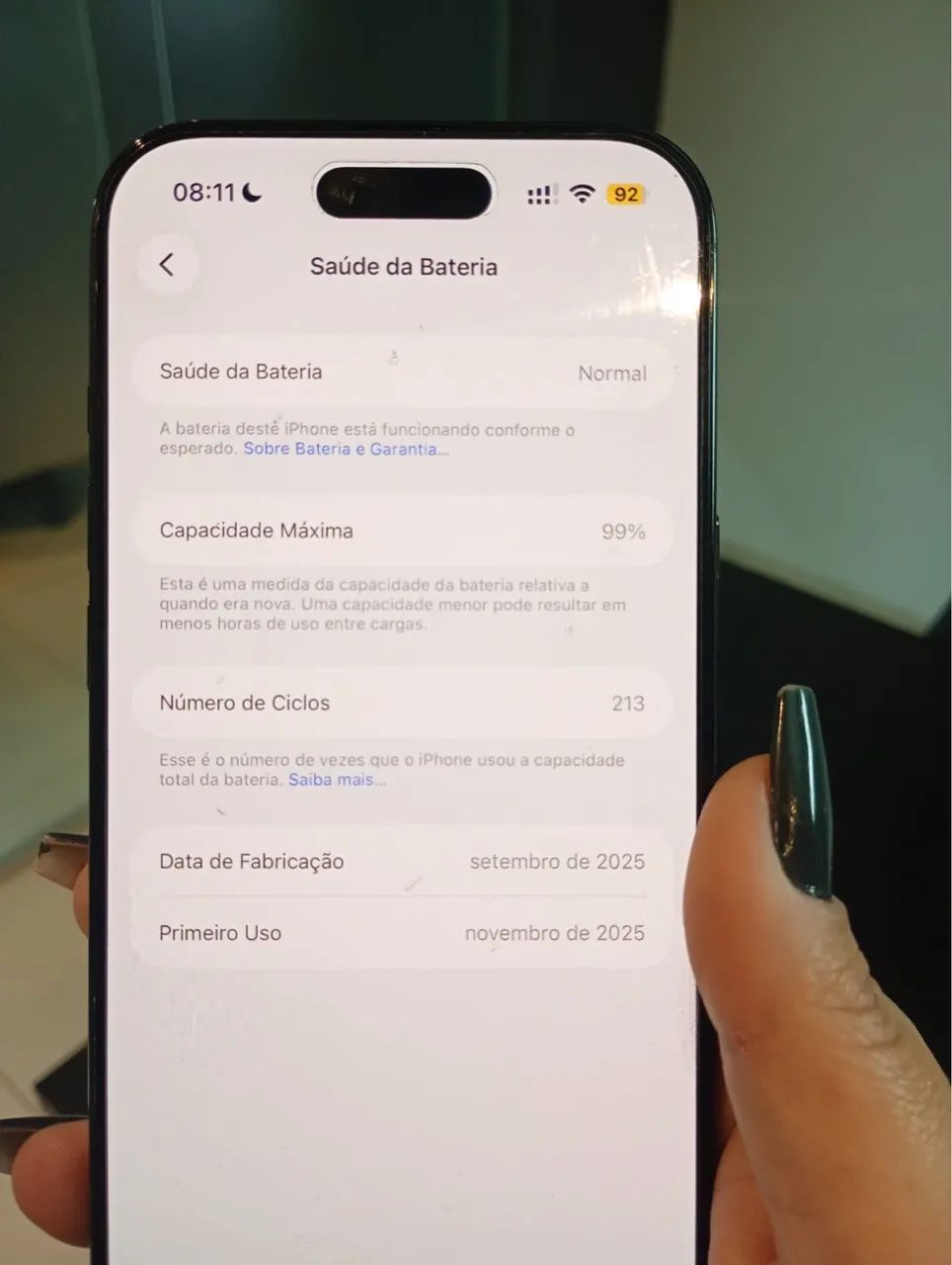 iPhone 17 Air - 256 GB | Preto - Foto 3