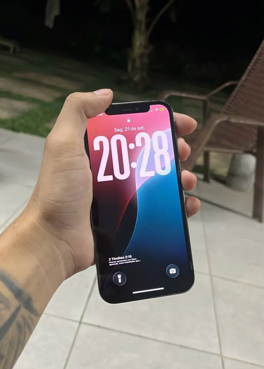 Troco Iphone 12pro 256GB - Foto 2
