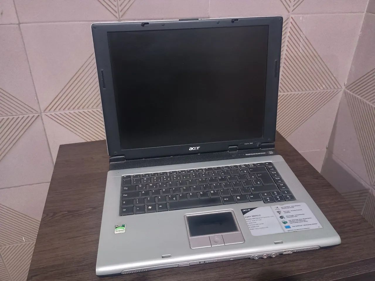 Notebook Acer  antigo 