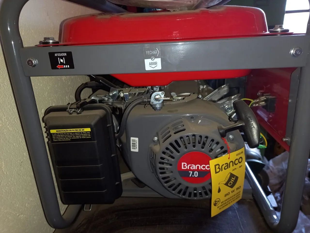 Gerador de Energia Branco B4T-3500 - Novo (Nunca Utilizado) - Foto 3