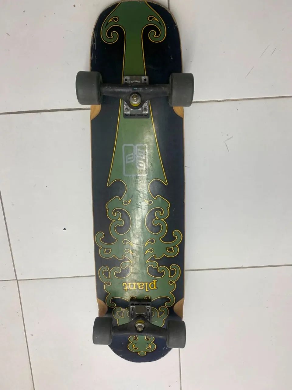Skate Longboard Completo - Ótimo Estado