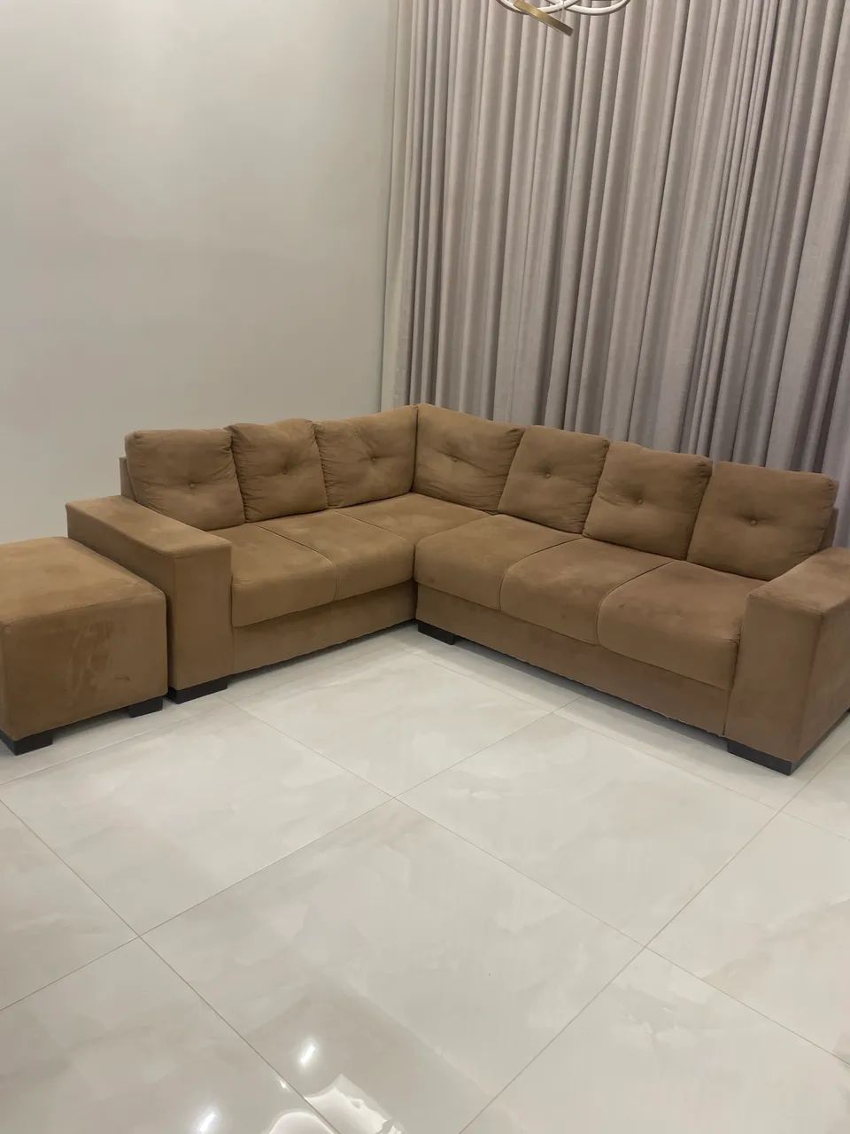 Sofá de canto usado 