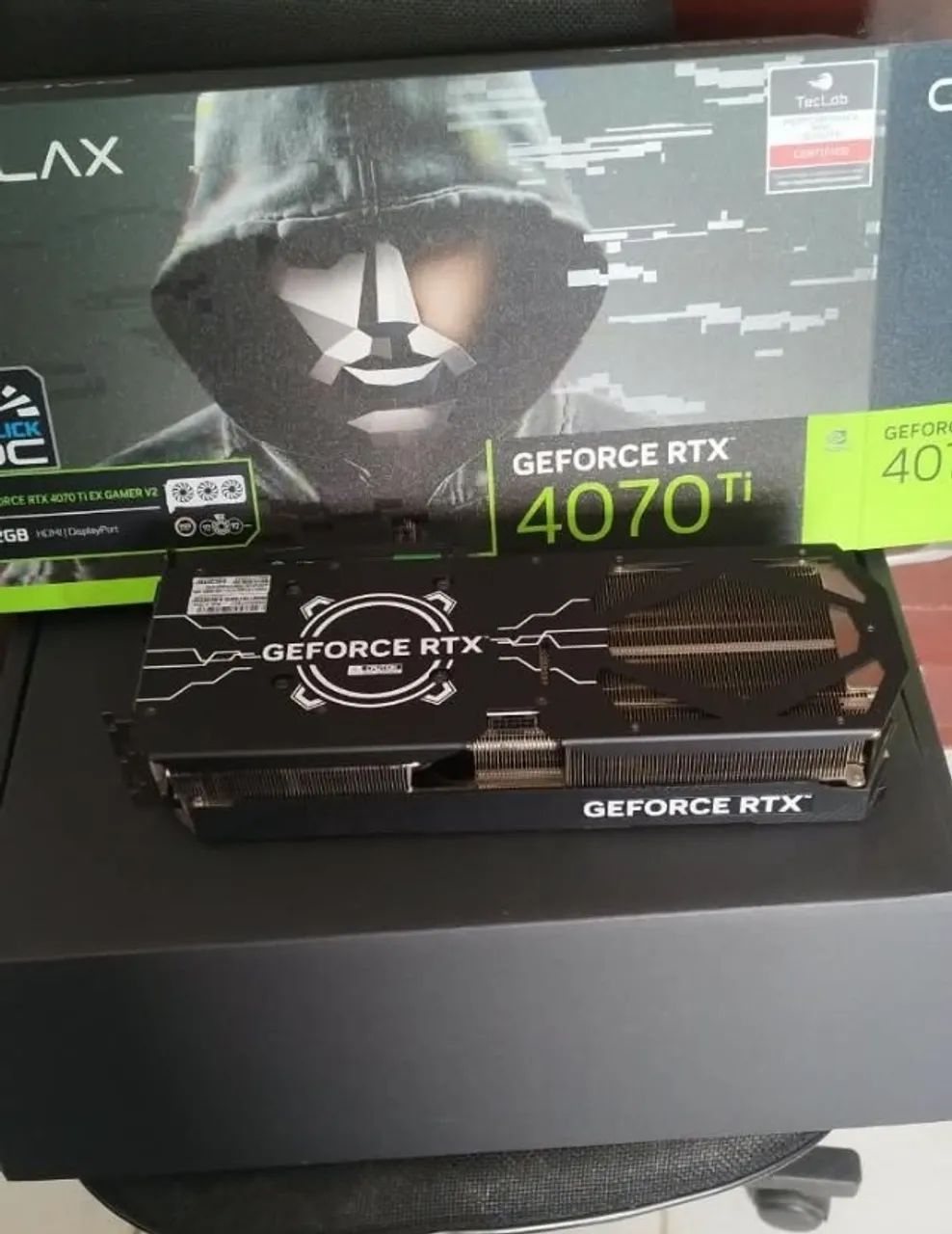 RTX 4070Ti galax 1-click OC Black - Foto 4