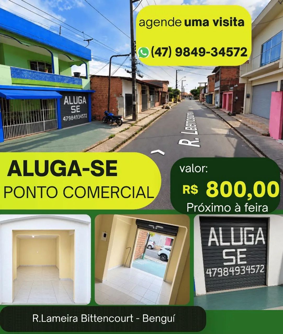 ALUGA-SE PONTO COMERCIAL