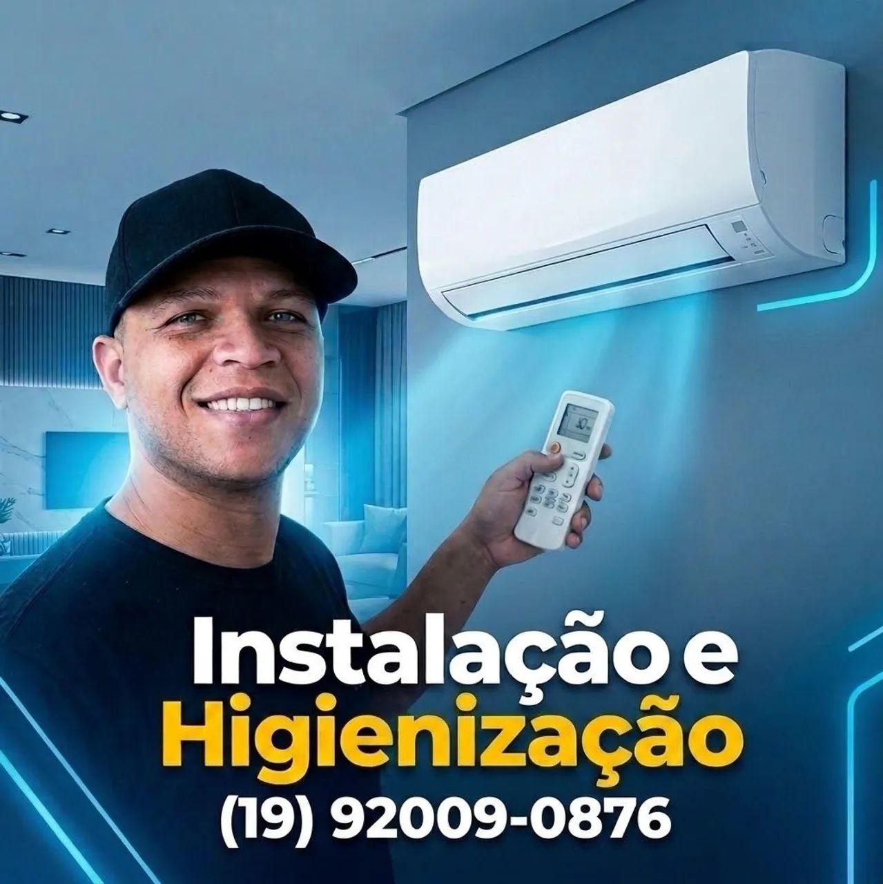 Instalação de ar condicionado