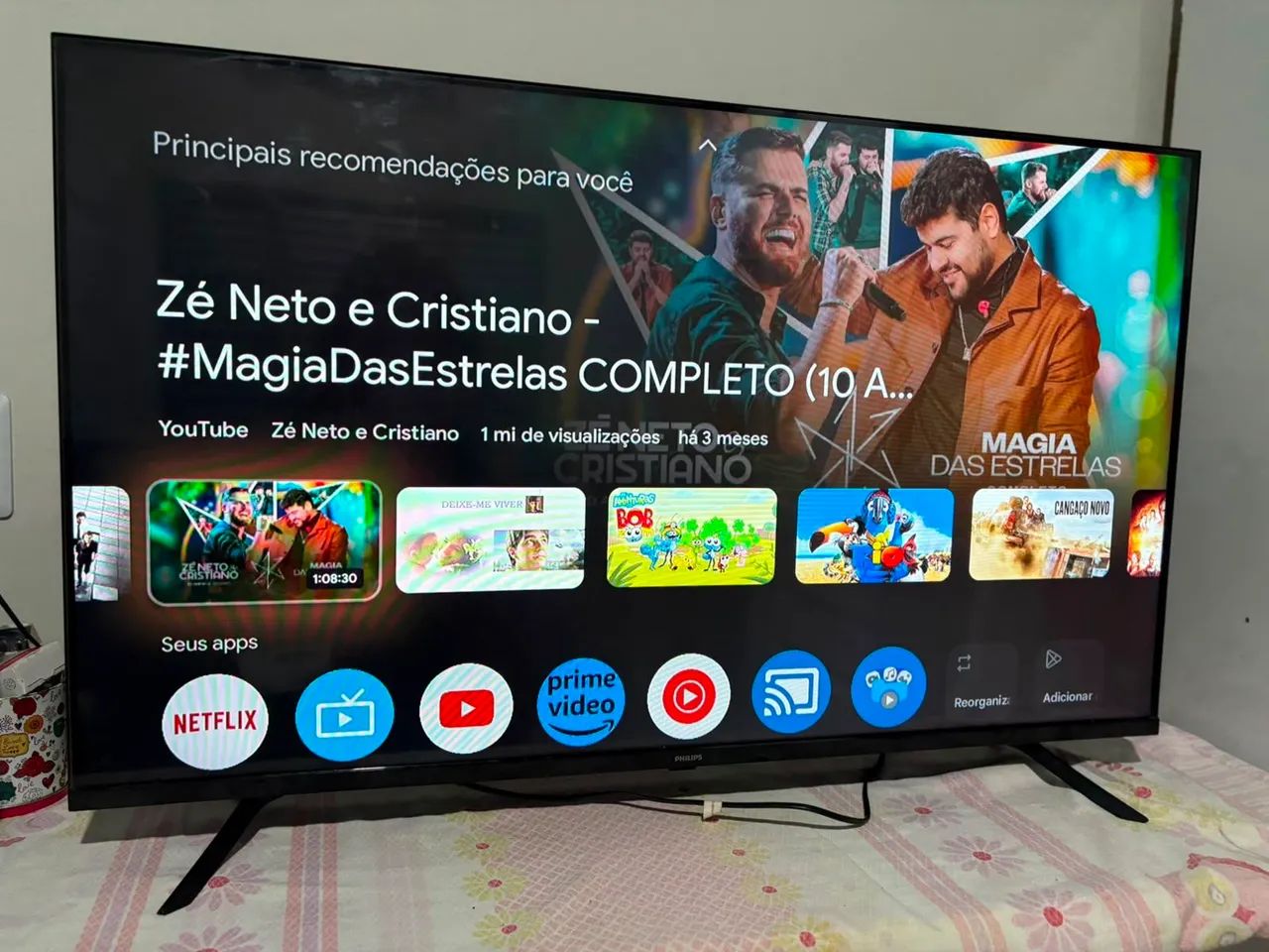 smart tv 43 impecável  - Foto 4