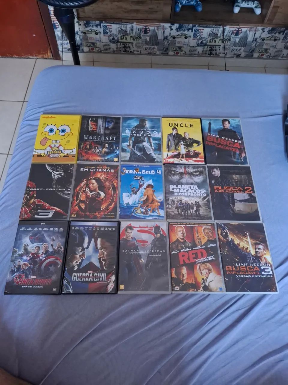 CD de filmes originais - DVD