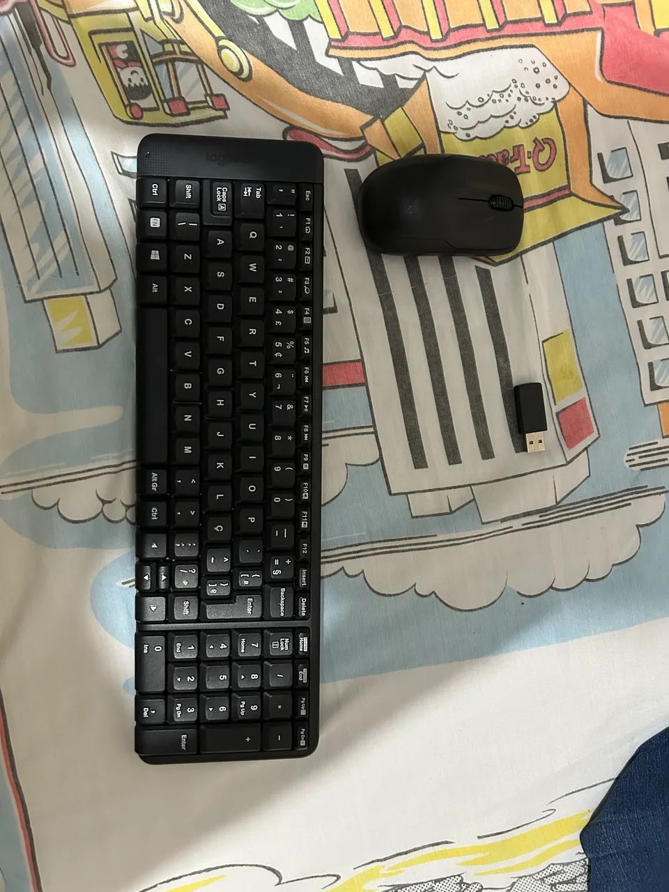 Mouse e teclado USB(sem cabo) - Foto 3