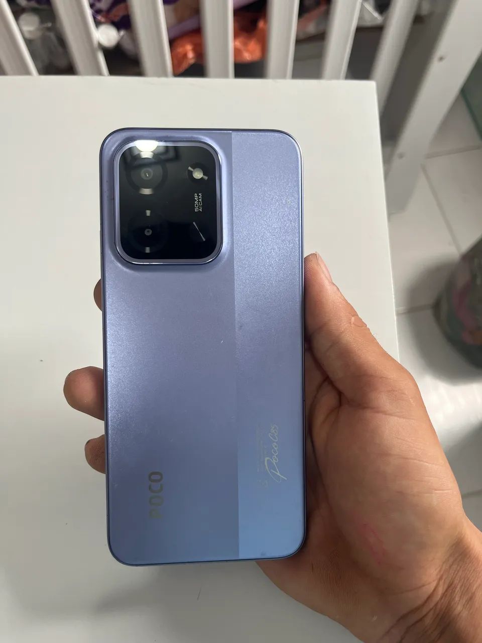 Poco C85 Na caixa, tenho o documento e ainda estar na garantia - Foto 5
