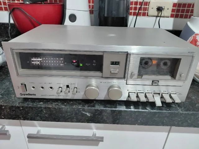 tape deck gradiente cd 4000 em perfeito estado