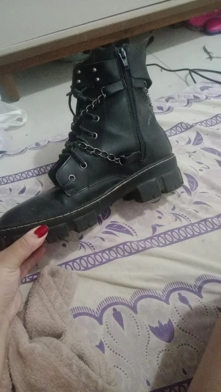 Coturno preto - Foto 2