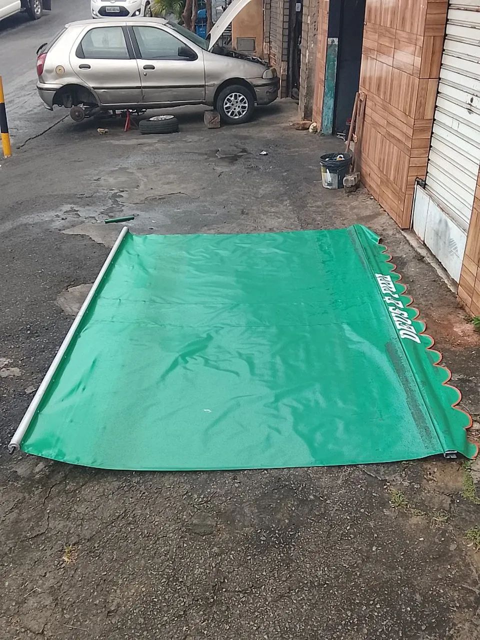 toldo de lona retrátil - Foto 5