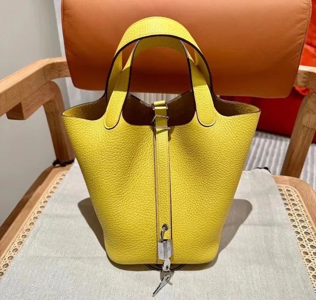 BOLSA HERMES PICOTIN LOCK 18 COURO HAND MADE 