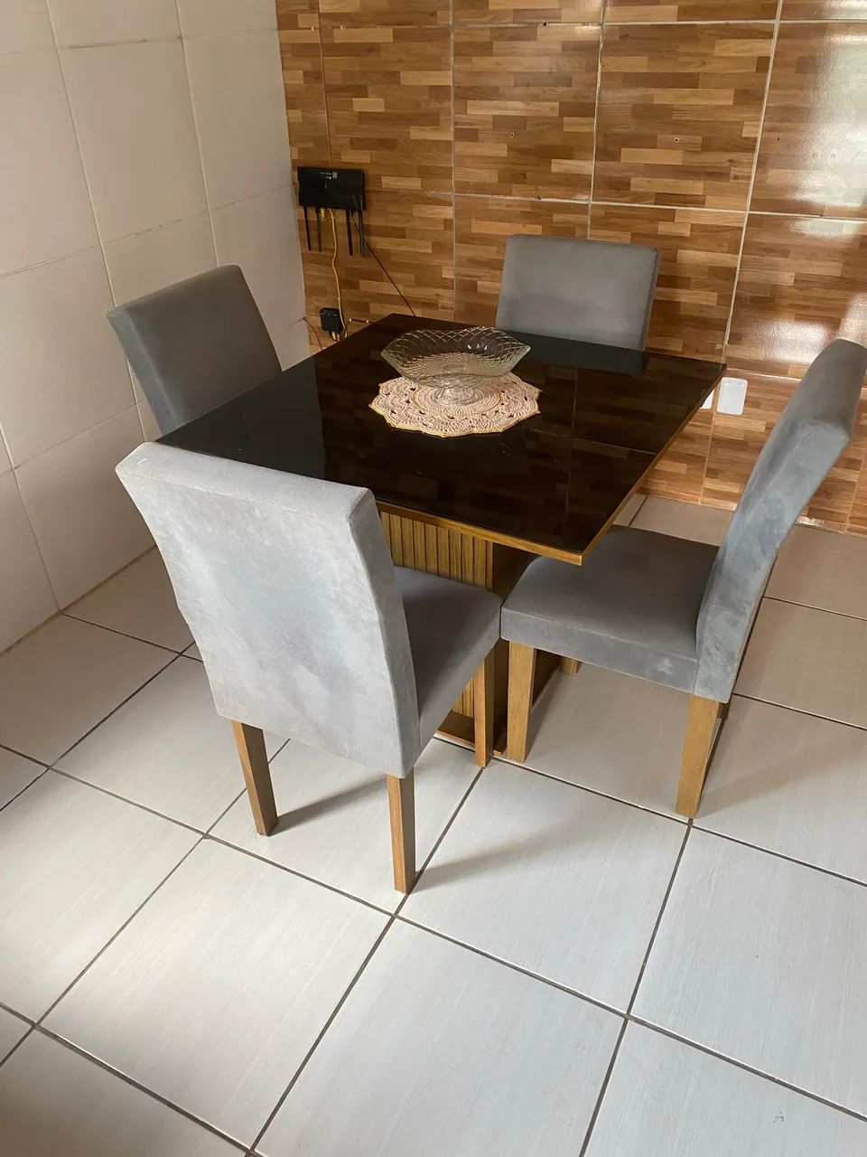 Mesa de jantar socialite black de luxo - Foto 3