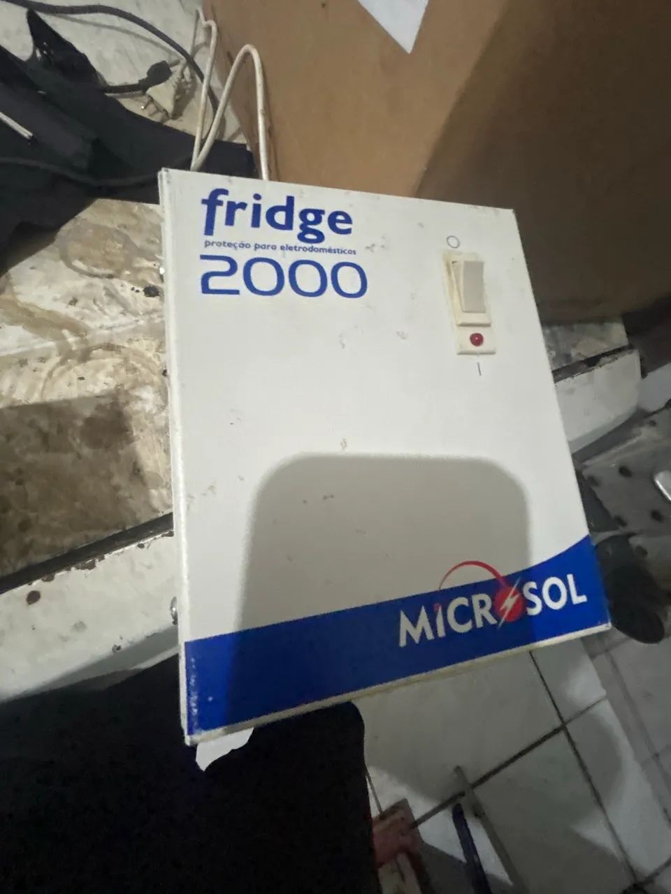 Título: Estabilizador Microsol Fridge 2000 VA Bivolt - Funcionando