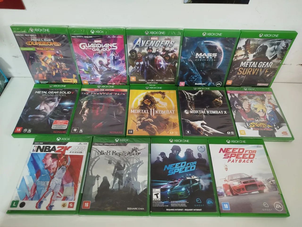 Jogos Xbox One (descrição com valores) - Jogos de Vídeo Game