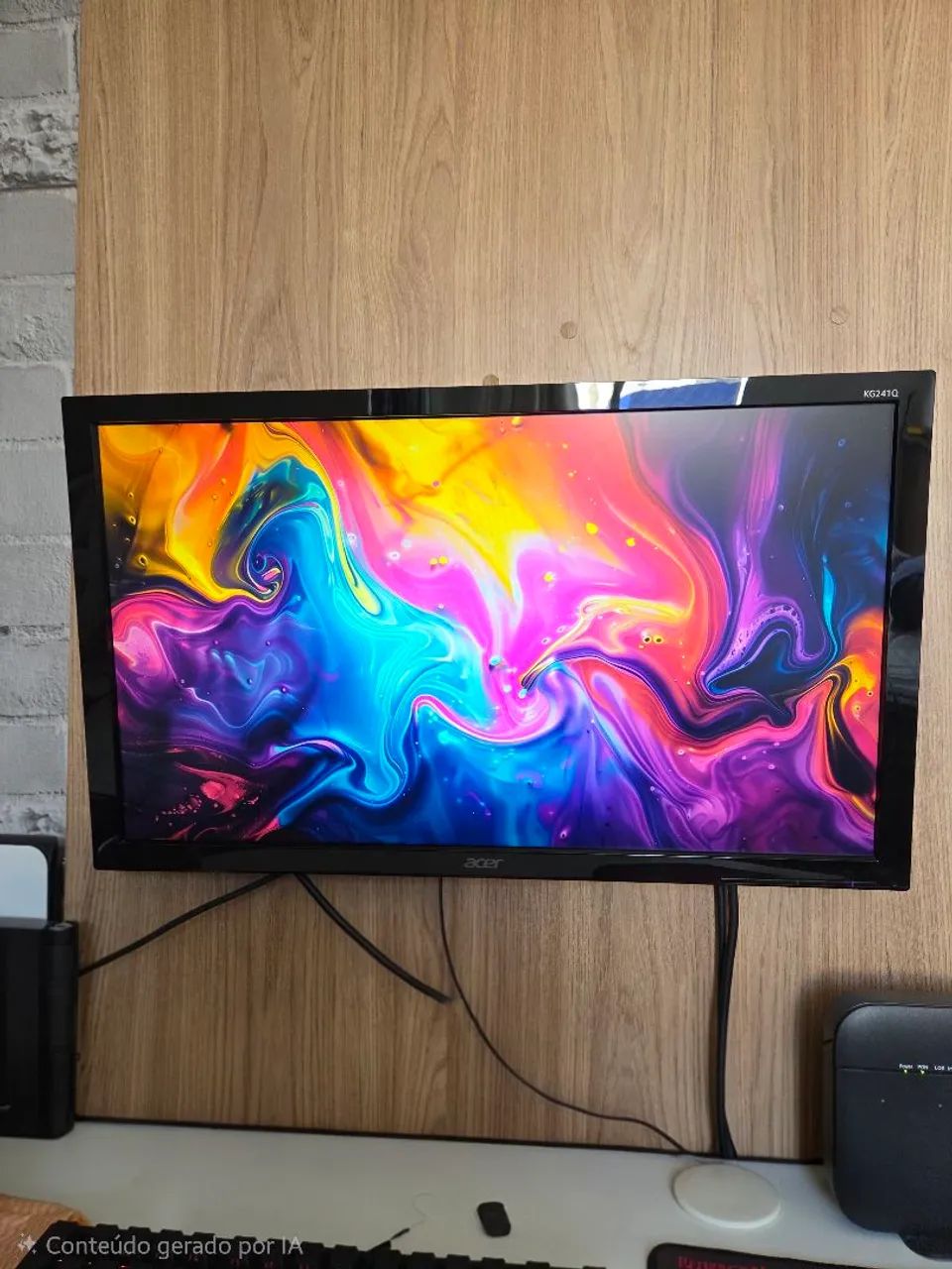 Monitor Gamer Acer KG241Q-S 165Hz 0,5ms