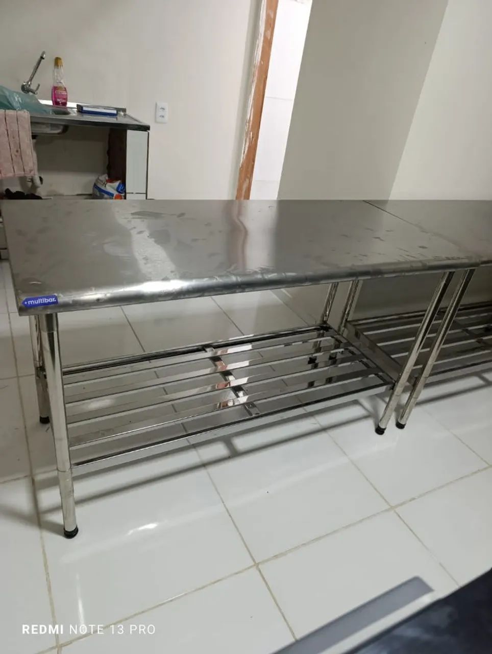 MESA DE MANIPULAÇÃO INOX 1.50 METRO IMECA  - Foto 4