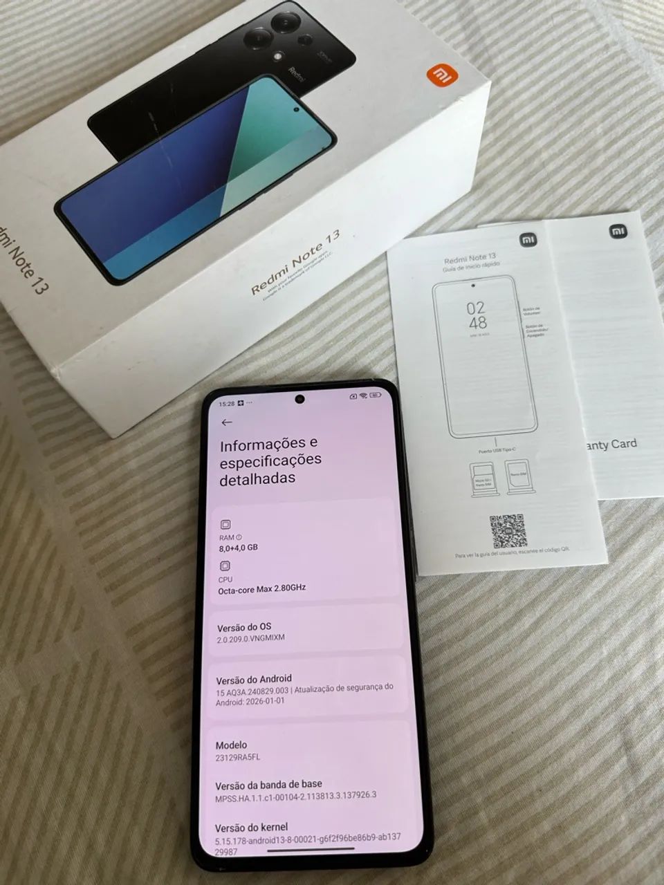 Xiaomi Redmi note 13 256gb 12gb de ram COM CAIXA - Foto 5