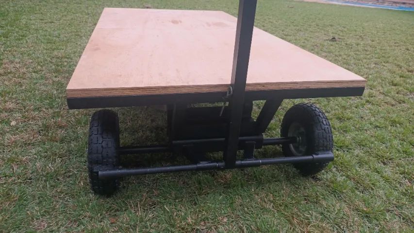 Carrinho plataforma extremamente reforçado - Foto 5