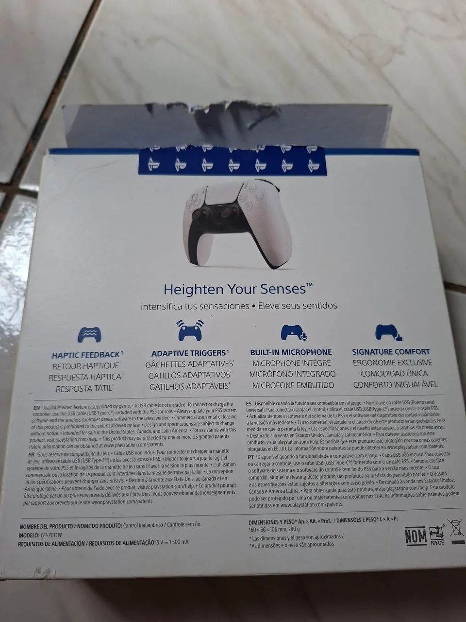 Controle Sony Dualsense nunca utilizado. Preço excelente. Sujeito a todo tipo de testes. - Foto 6