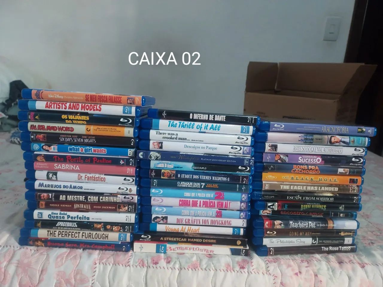 COLEÇÃO DE DVDS E BLU-RAY PARTE 1 - Foto 2
