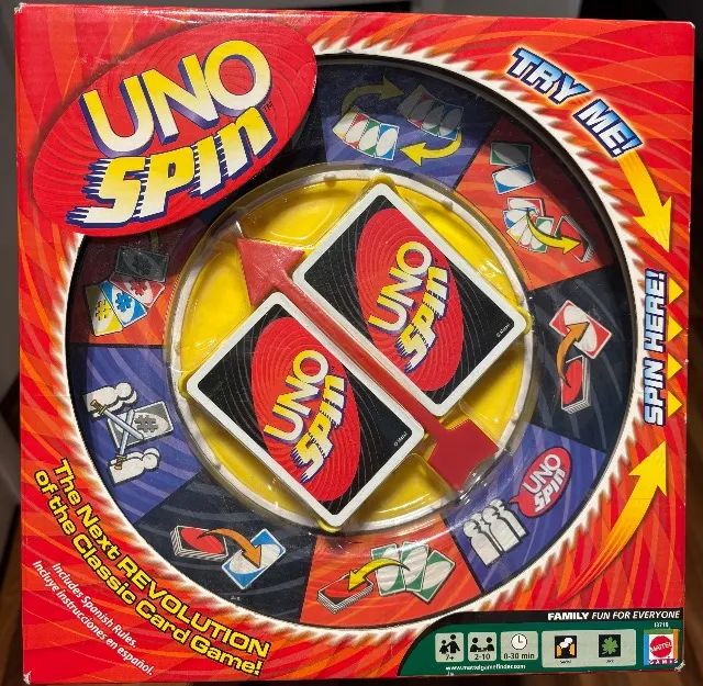 Jogo UNO: Spin - Mattel (importado)