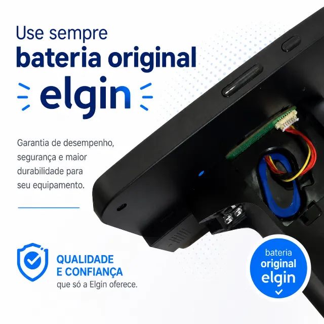 Bateria De Litio 7.2v 2600mah Para Mini Pdv M10 Elgin - Foto 2