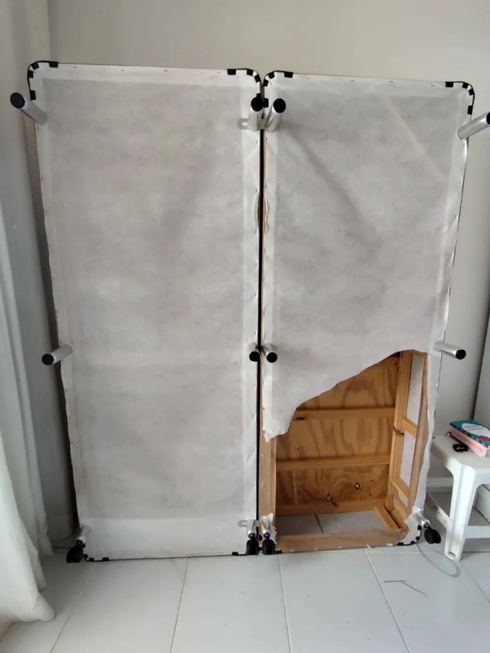 Base bipartida cama box queen - Foto 3