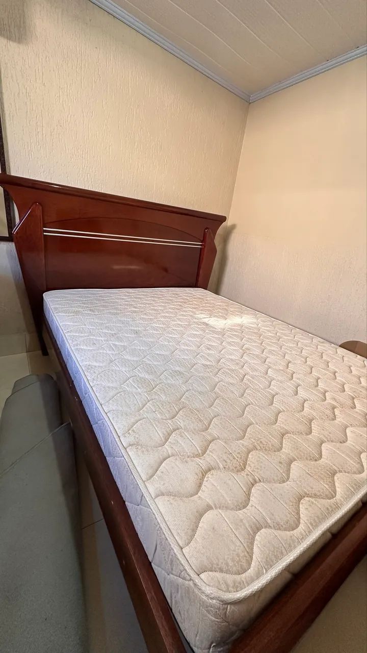 Cama e colchão ortobom - Foto 2