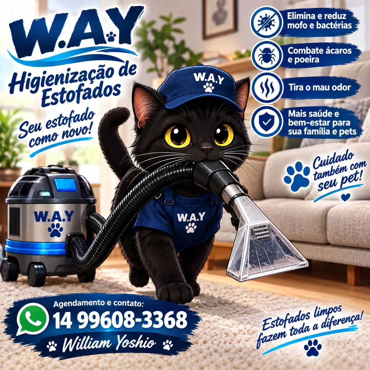 Higienizacao de sofa