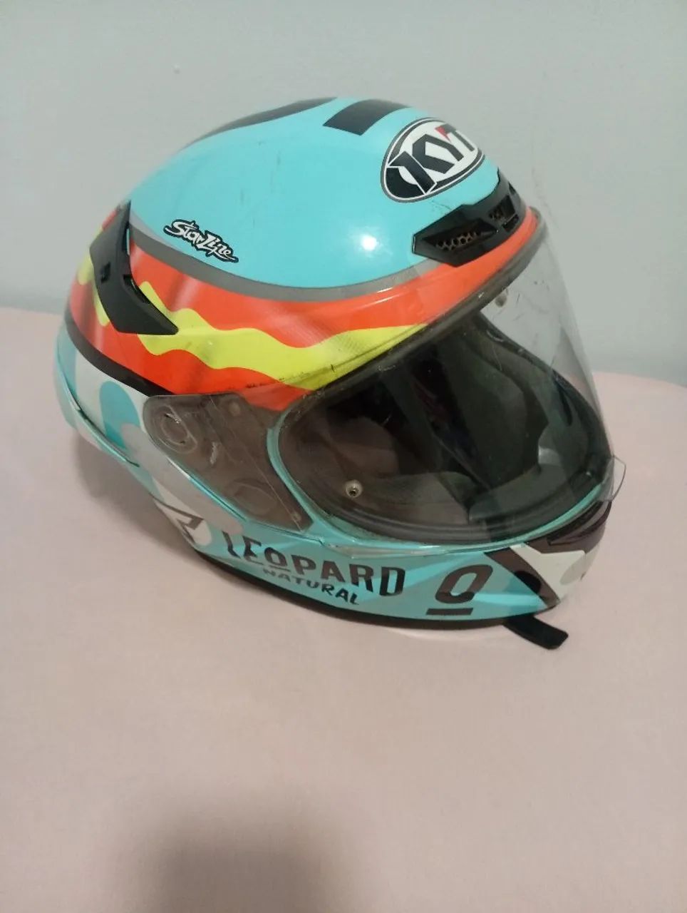 Capacete kit leopard espanha - Foto 2