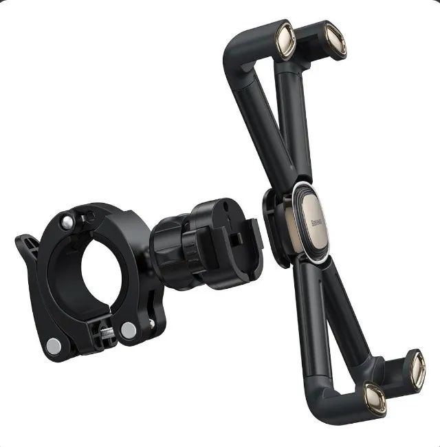 Suporte Universal Para Celular Baseus Black Para Bicicleta/Motocicleta  - Foto 5