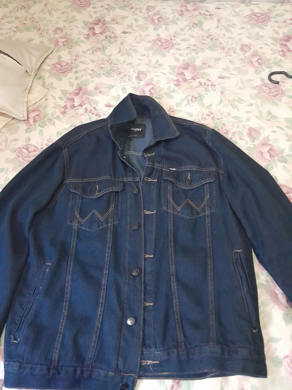 Jaqueta masculina jeans wrangler  - Foto 3