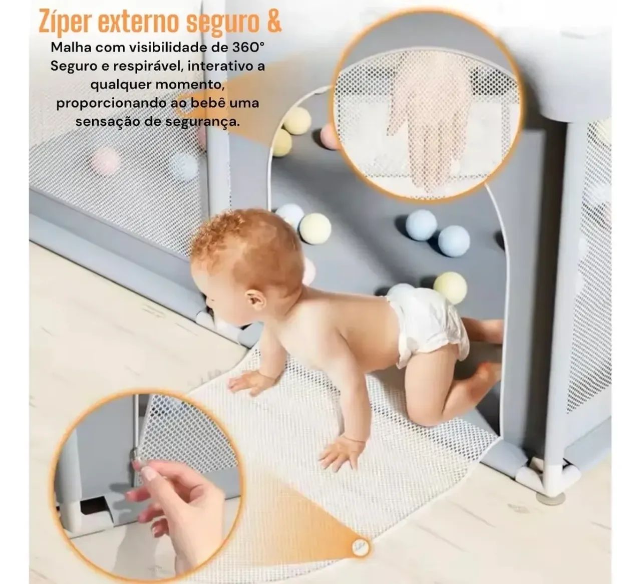 Cercadinho infantil- Chiqueirinho  - Foto 4