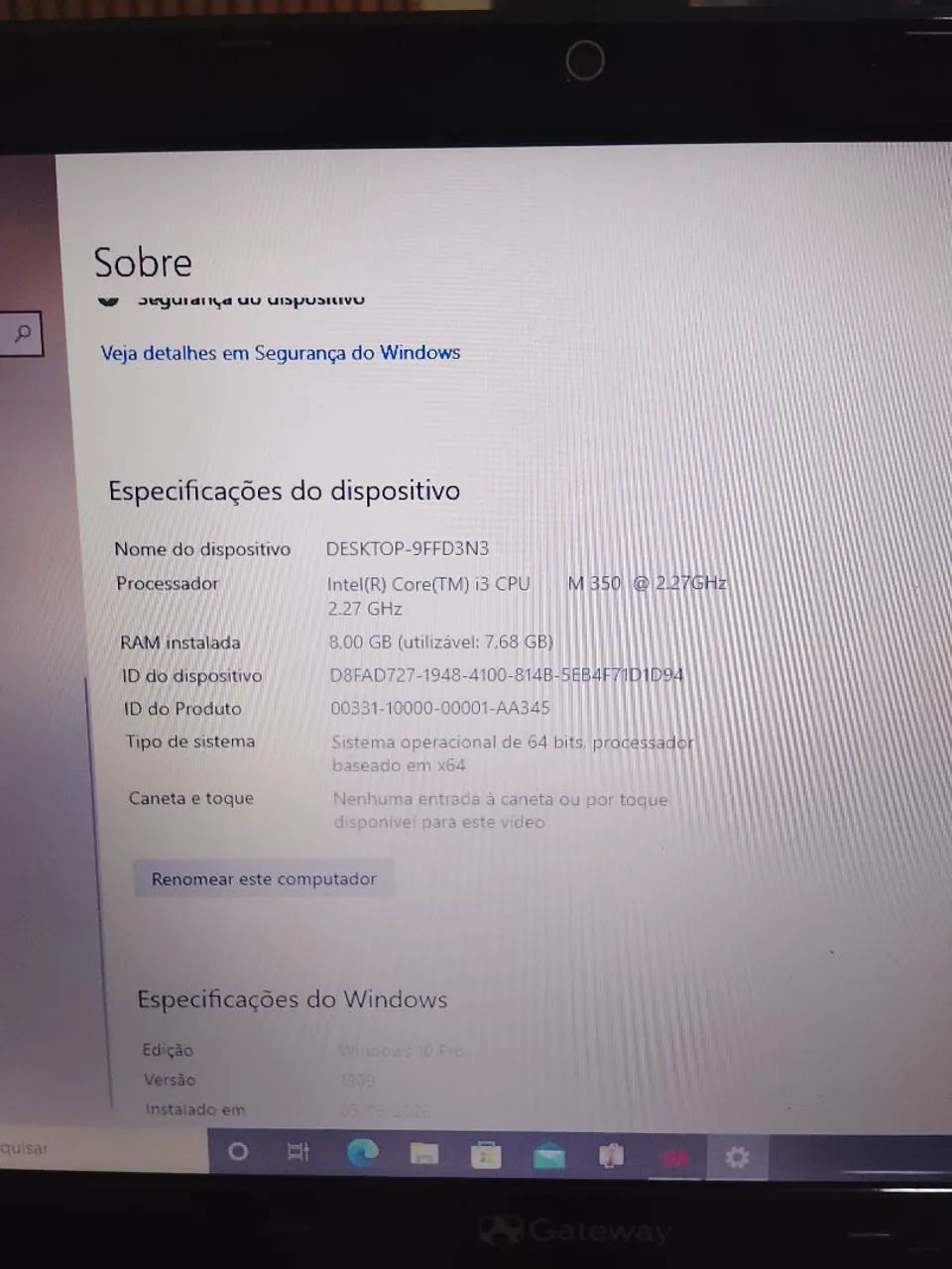 Notebook I3 8GB RAM - Foto 4