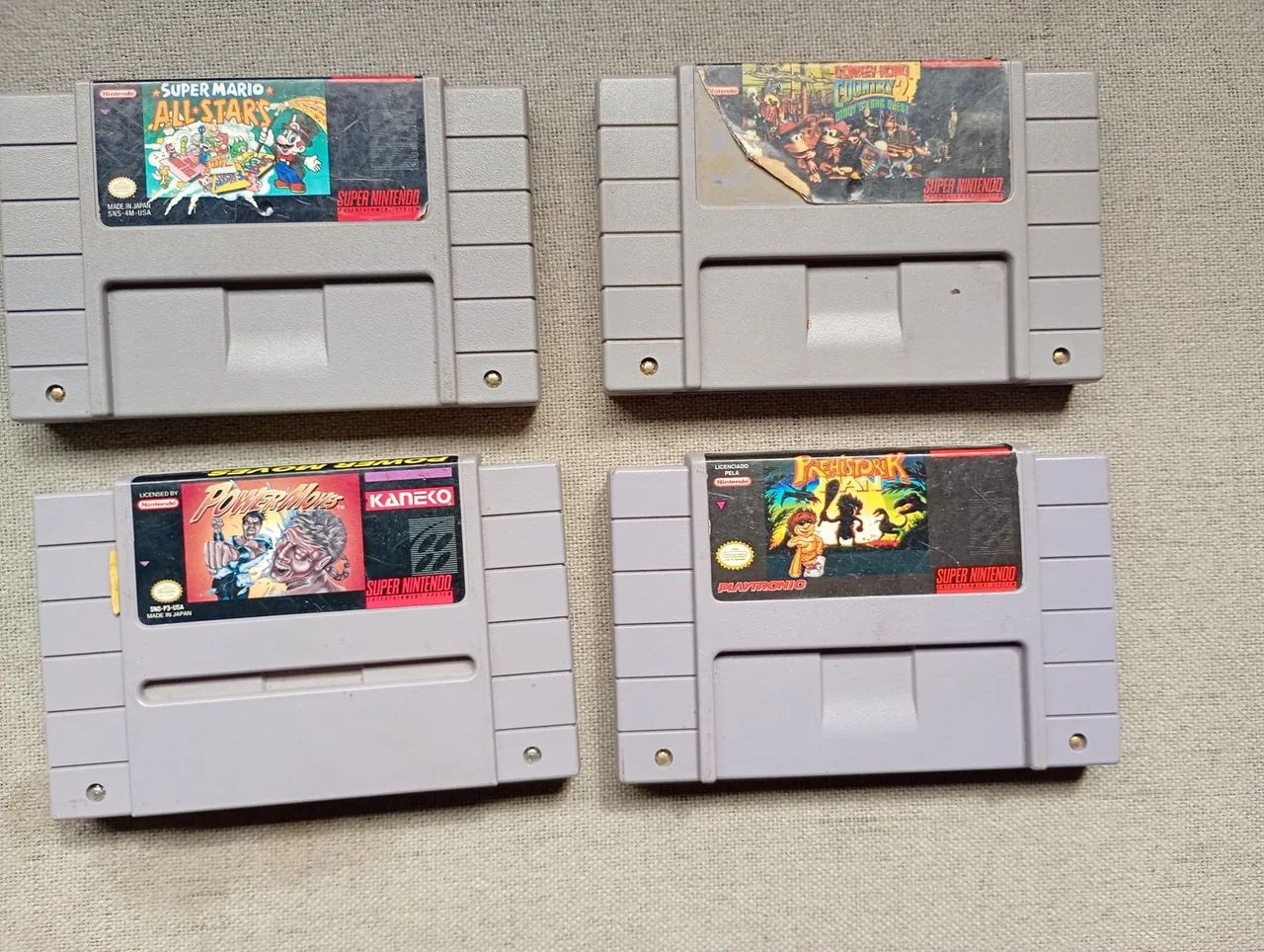Cartucho super Nintendo 
