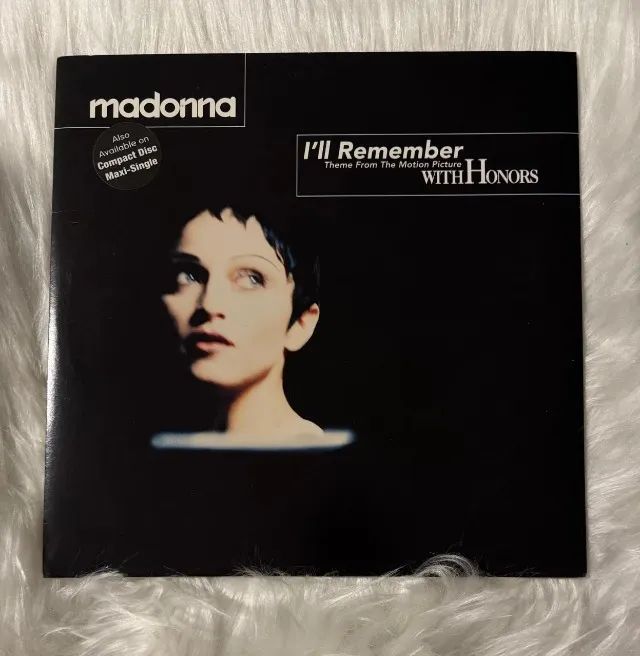 Vinil Single 12'' Madonna - I'll Remember
