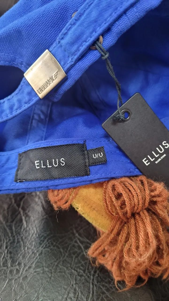 Boné Ellus Azul na Tag Original - Foto 4