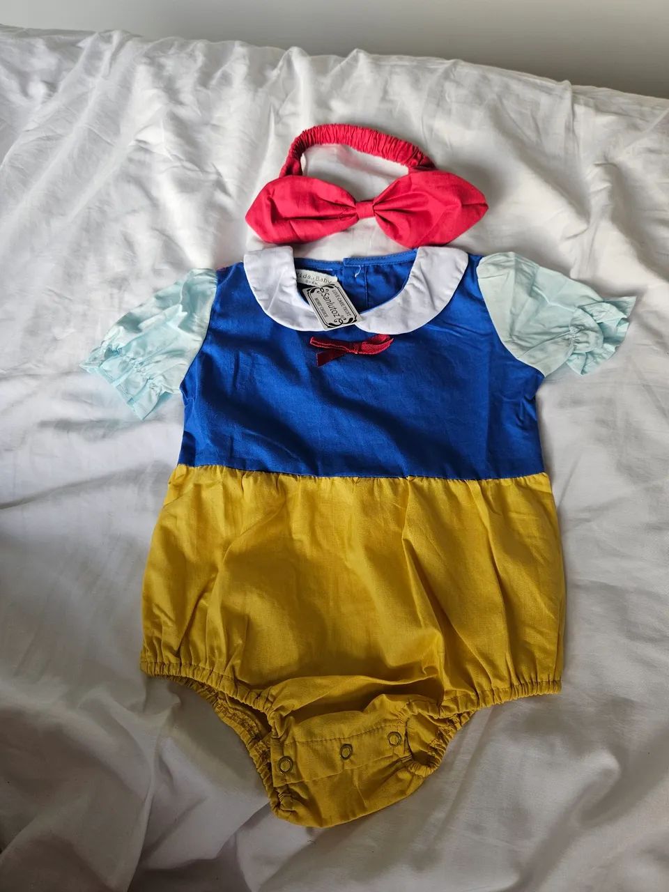 Roupa bebe Branca de neve
