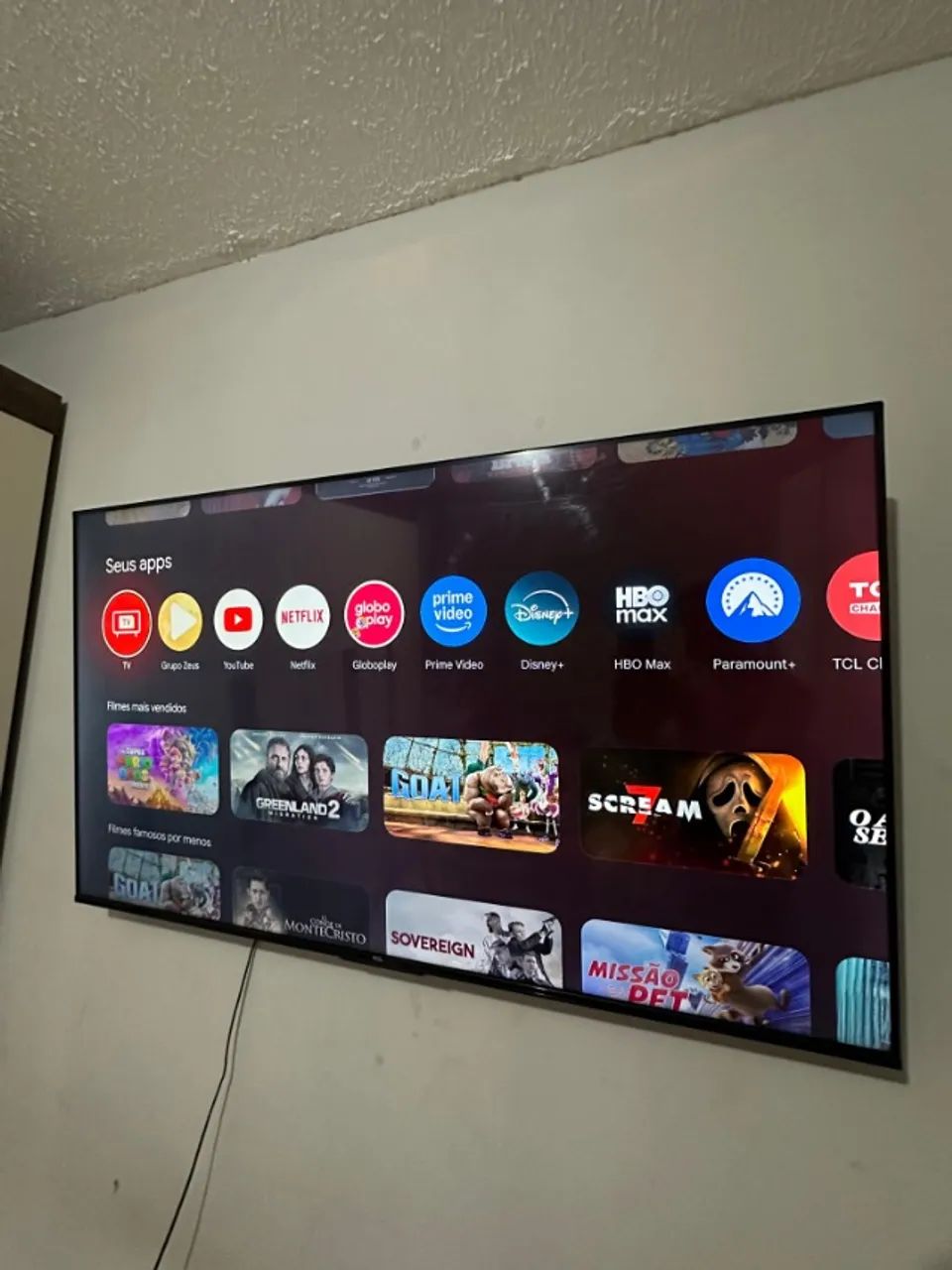 TV TCL 55? Smart - Excelente estado!